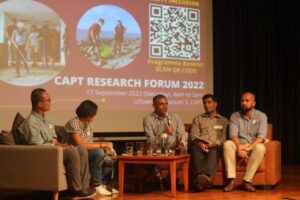 Research Forum panel on sustainability.